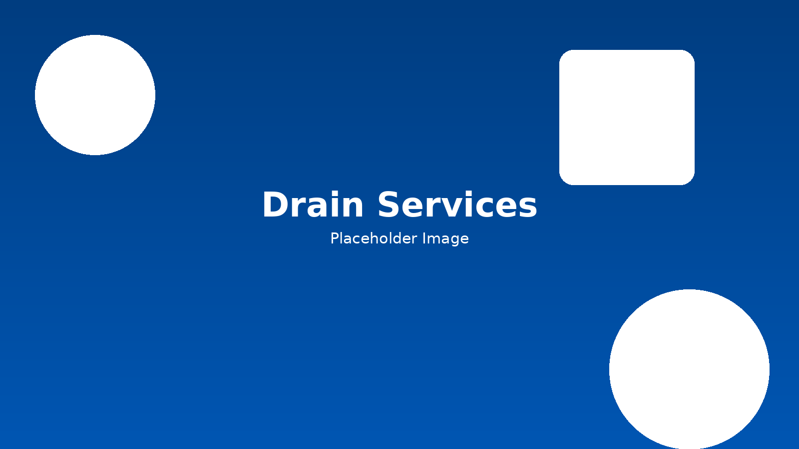 Drain Services