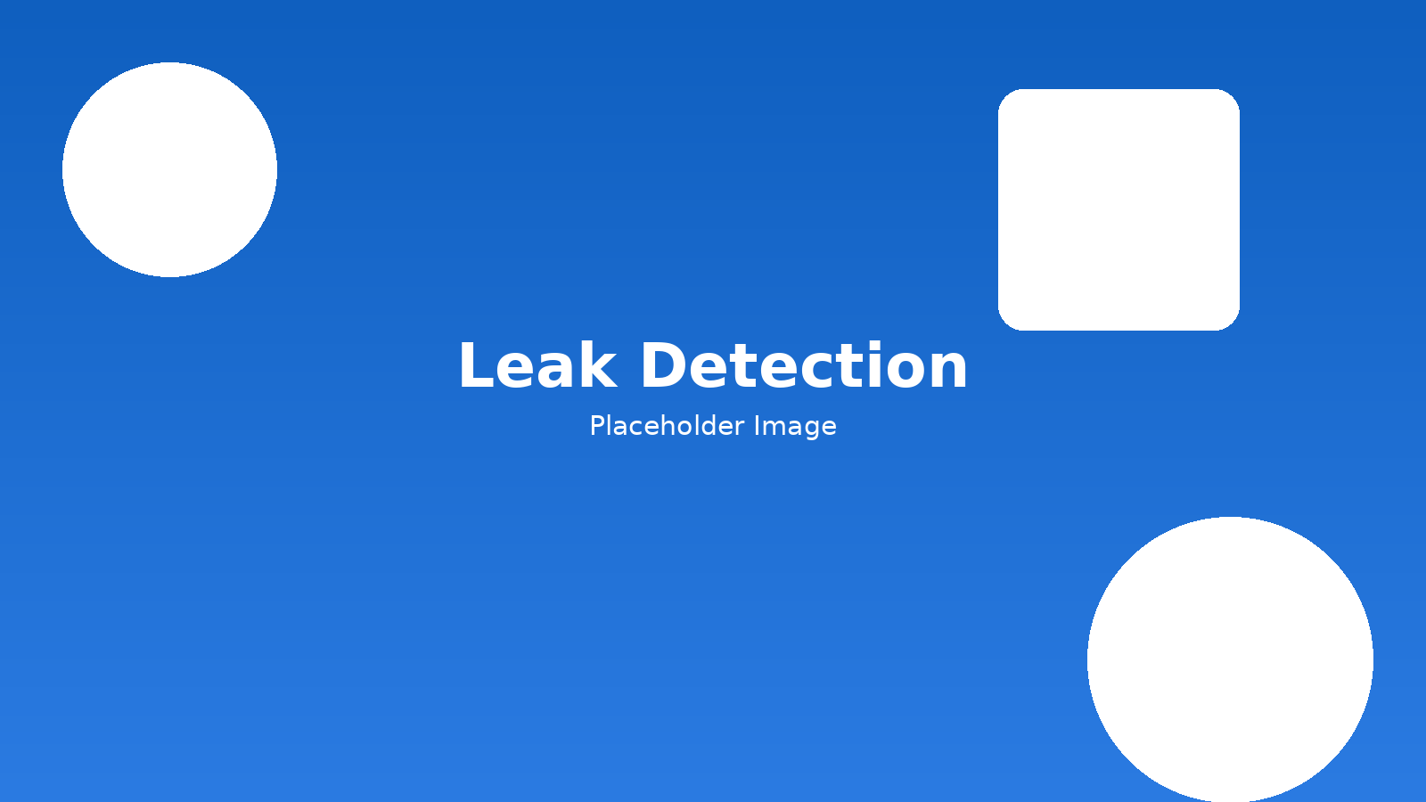 Leak Detection
