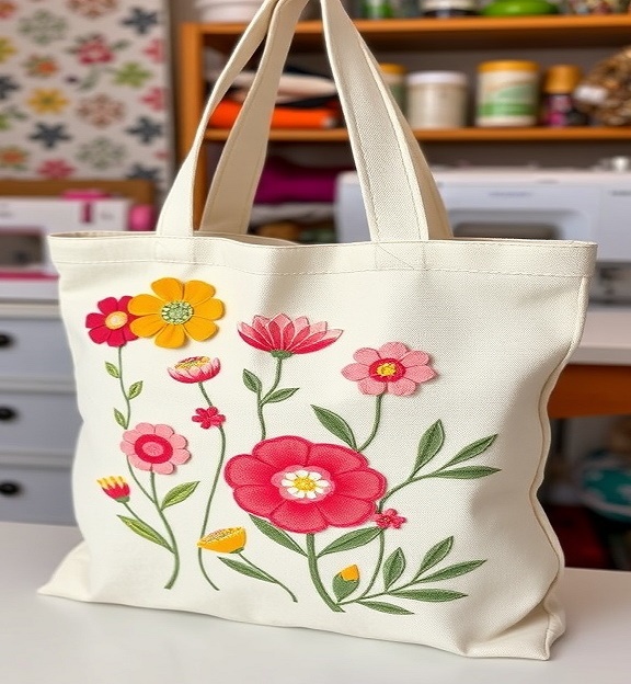 12 Creative Tote Bag Sewing Ideas You Can Make in a Day canvas tote bag a image 1