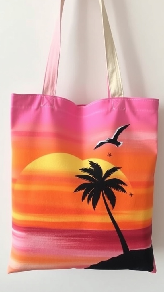 12 Easy Tote Bag Painting Ideas canvas tote paint image