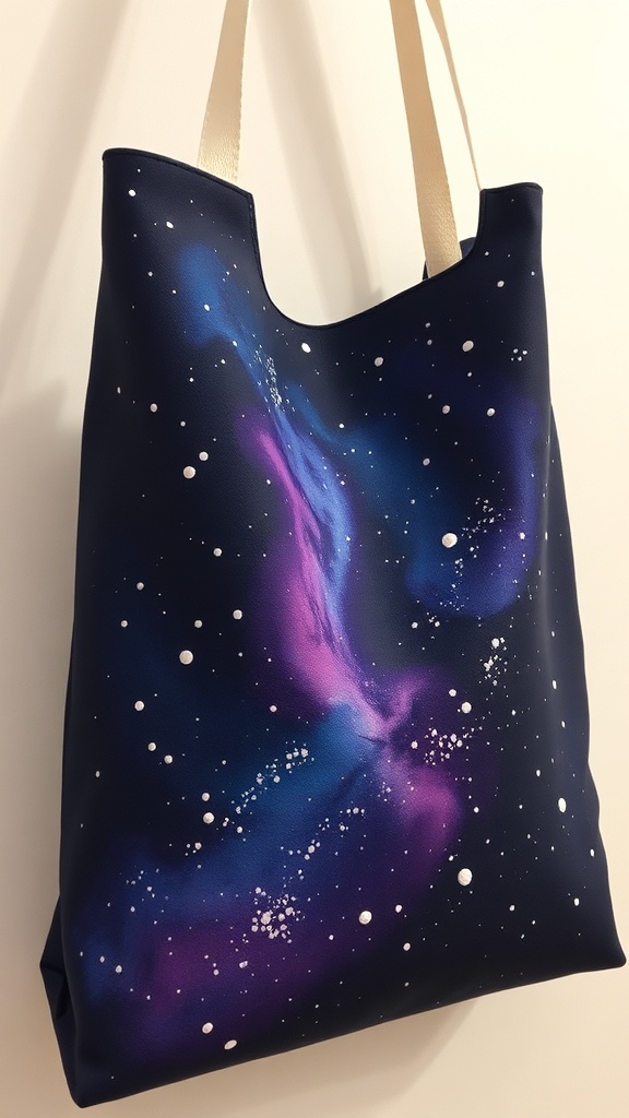 12 Easy Tote Bag Painting Ideas canvas tote with image