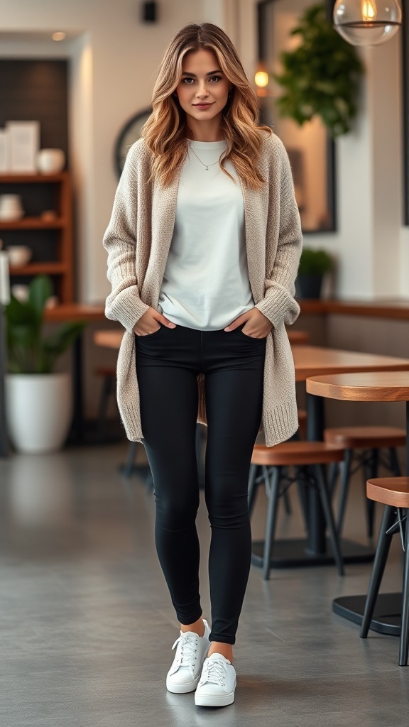 12 Casual Fall Outfit Ideas Autumn Style casual cozy look image 1