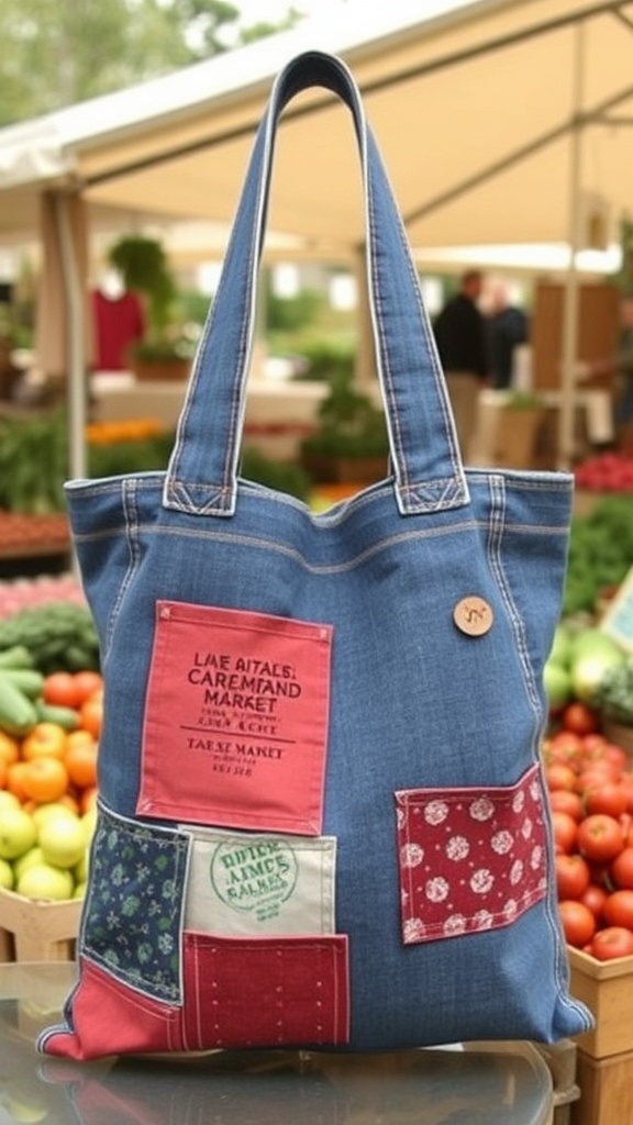 market tote bag m image 1