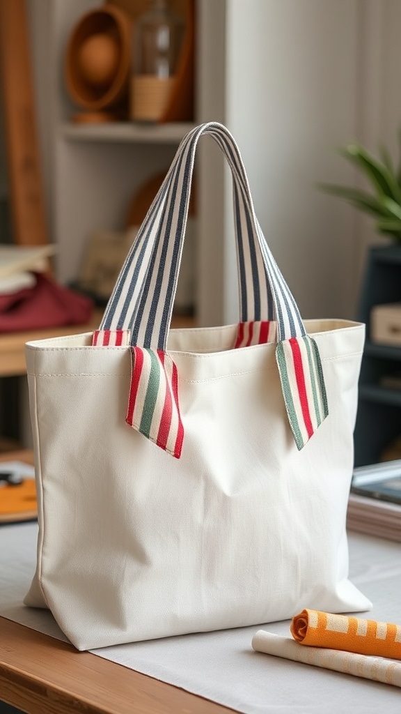 simple tote with image