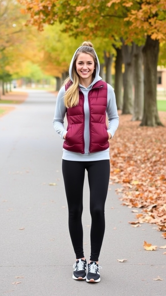 12 Casual Fall Outfit Ideas Autumn Style sporty fall look image