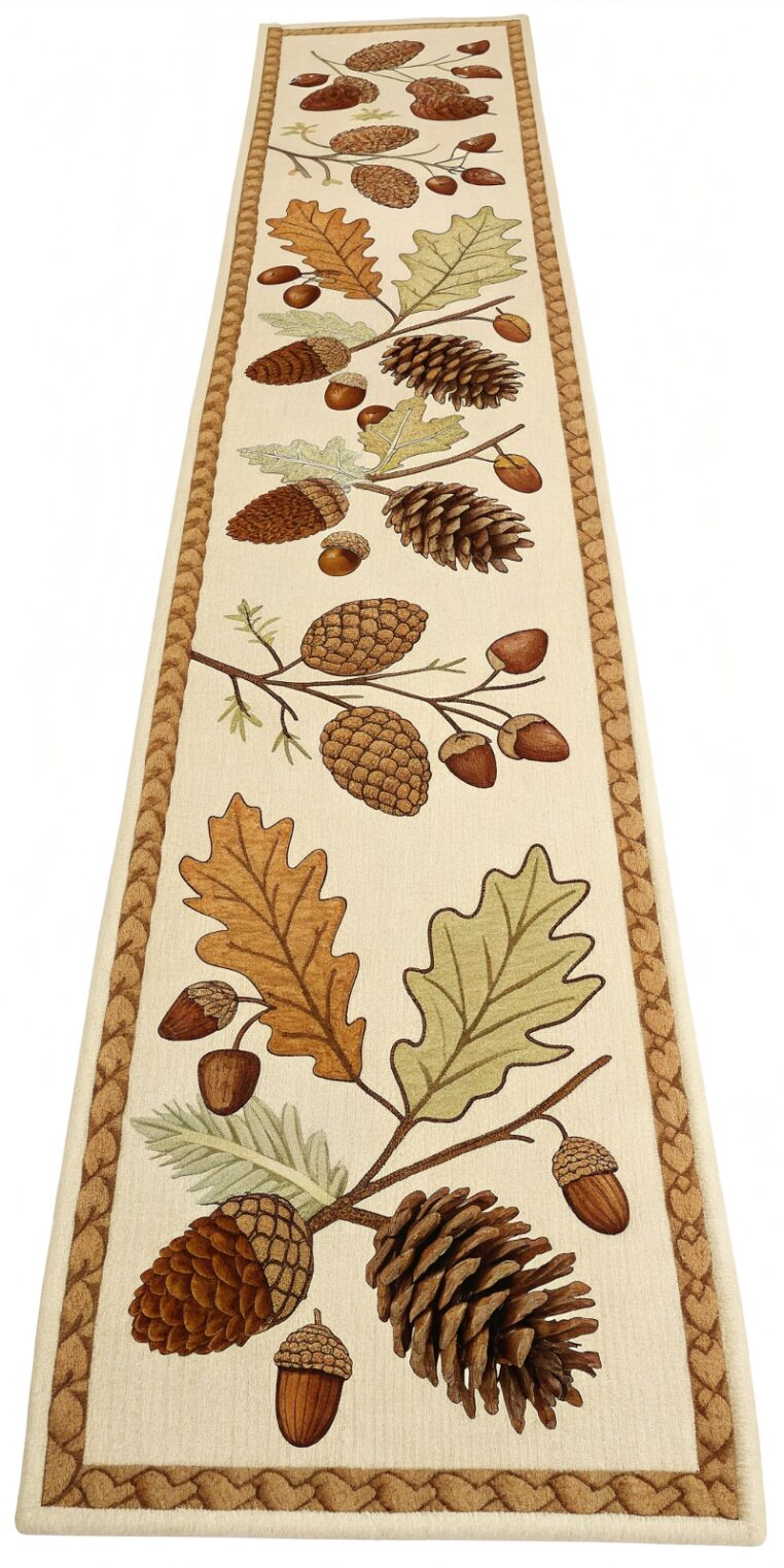-warm-cream-colored-runner-embroidered-with-detail warm cream colored runner embroidered with detail